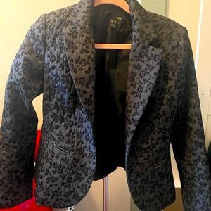Moody floral H&M blazer